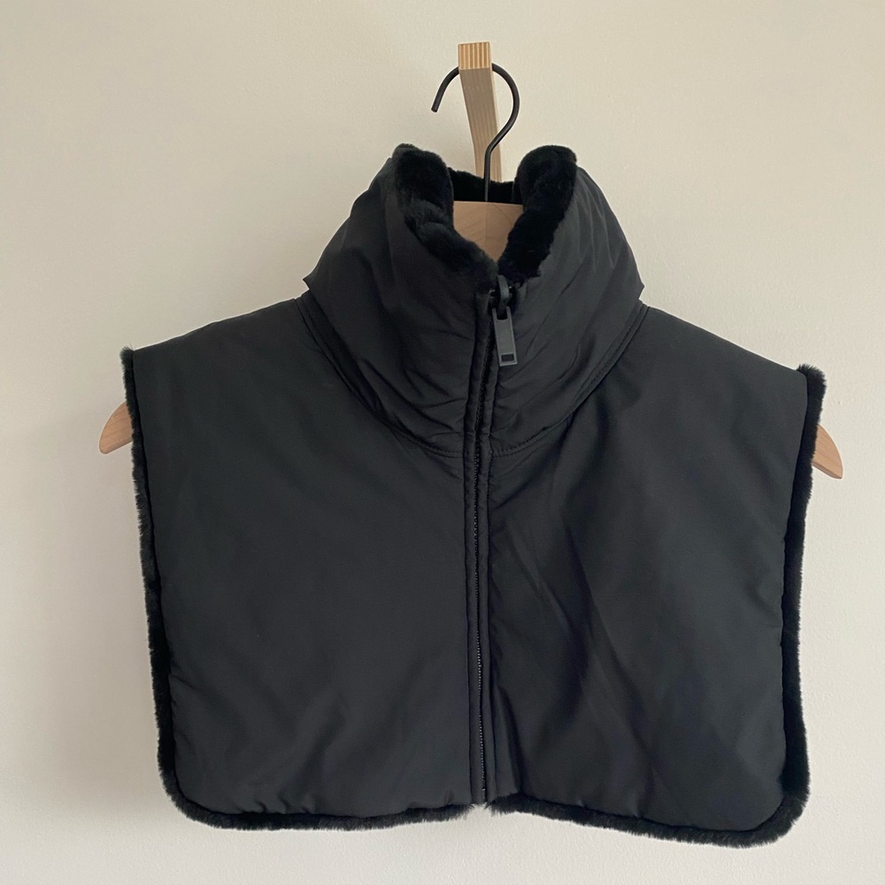 COS • Reversible Padded Vest • Black, OS
